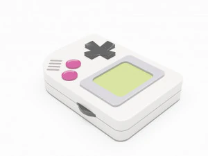 Game Boy Pocket 3D Model