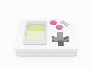 Game Boy Pocket Model 3D