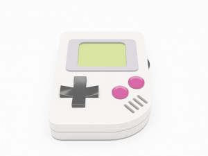 Game Boy Pocket Model 3D