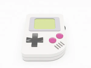 Game Boy Pocket 3D Model