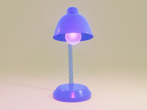 Study Lamp Model 3D