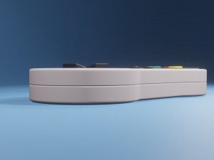 SNES Game Controller Modelo 3D