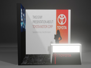 Presentation Stage 3D Модель