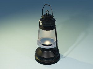 Lantern Light 3D Model