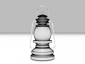 Lantern Light 3D Model