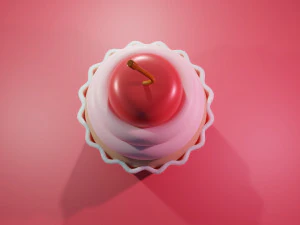 Cupcake 3D Model
