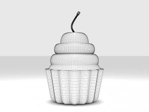 Cupcake 3D Model