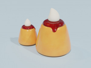 Pudding Modelo 3D