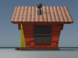 House Hut 3D 모델