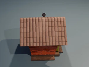 House Hut 3D Model