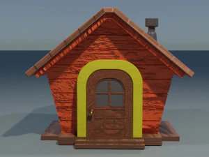 House Hut 3D Model
