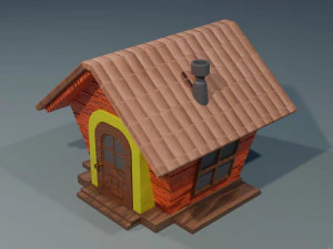 House Hut 3D Model