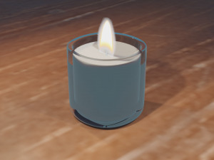 Candle 3D Модель