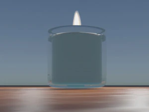 Candle 3D Model