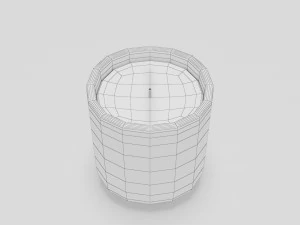 Candle 3D Model