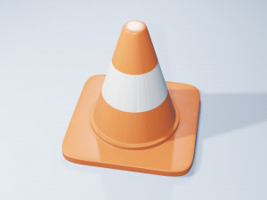 Safety Cone 3D 模型