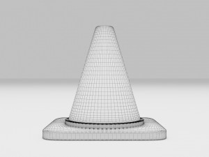 Safety Cone 3D 模型