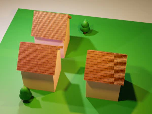 Miniature Housing 3D Model