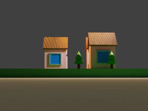 Miniature Housing 3D Model