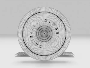 Barbell 3D Model