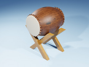 Big Celebratory Drums 3D मॉडल