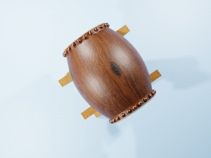 Big Celebratory Drums 3D Model