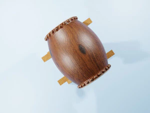 Big Celebratory Drums 3D Model