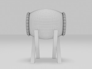 Big Celebratory Drums 3D Model