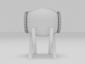 Big Celebratory Drums 3D Model