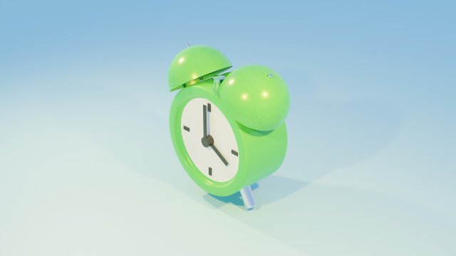Alarm Clock 3D-Modell .c4d .max .obj .3ds .fbx .stl .blend 
