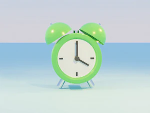 अलार्म घड़ी 3D मॉडल