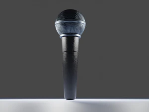 Microphone 3D Model