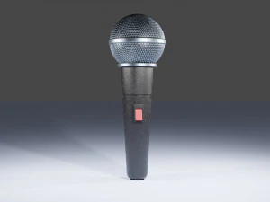 Microphone 3D Model