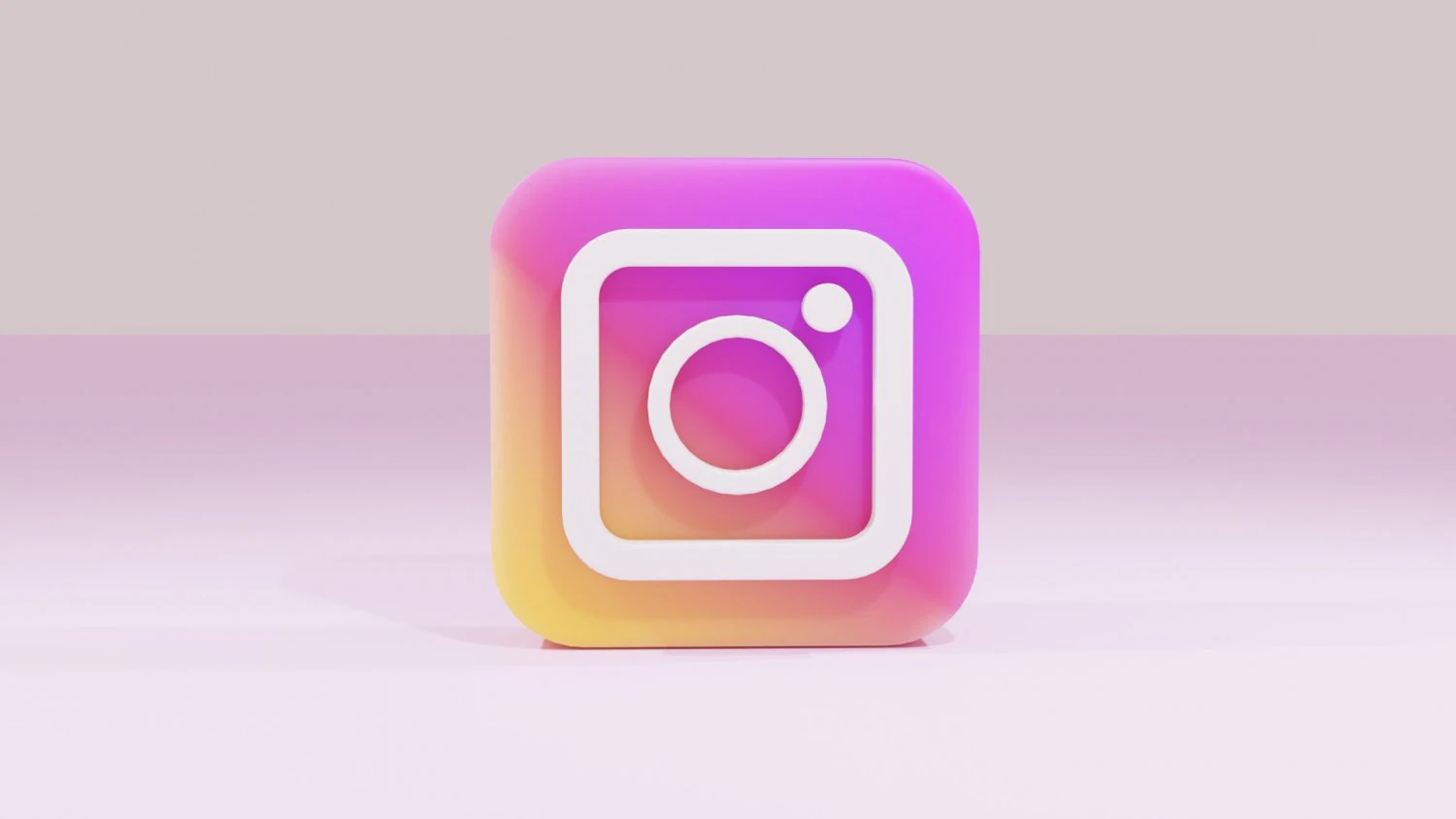Instagram Logo 3D Model .c4d .max .obj .3ds .fbx .stl .blend 