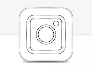 Instagram Logo 3D Model