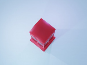 Phone Booth 3D 模型