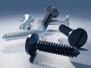 Stainless Steel Screw Modello 3D