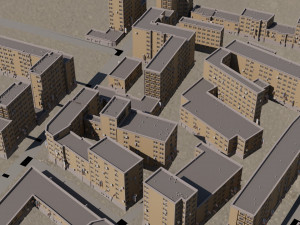 City Buildings 3D 模型