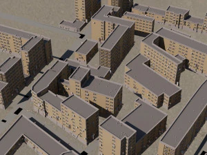 City Buildings 3D Model