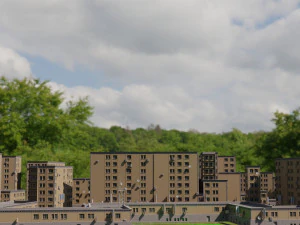 City Buildings 3D Model