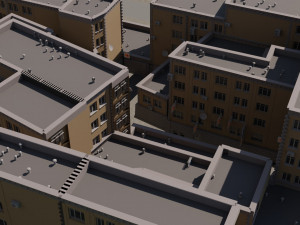 City Buildings 3D 模型