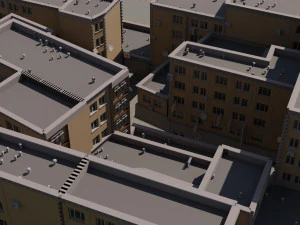City Buildings 3D Model