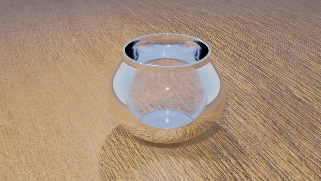 Bowl Fish 3D Модель .c4d .max .obj .3ds .fbx .stl .blend 