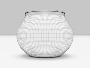 Bowl Fish 3D Модель