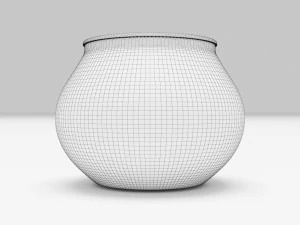 Bowl Fish 3D Model