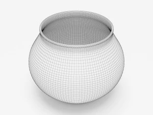 Bowl Fish 3D Model