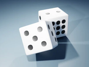 Two Dice 3D Model