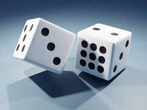 Two Dice 3D Model