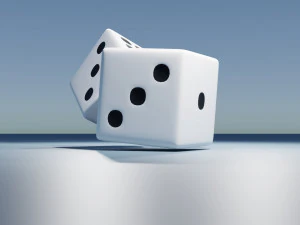 Two Dice 3D Model