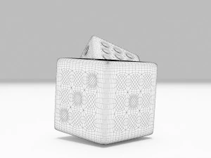 Two Dice 3D Model